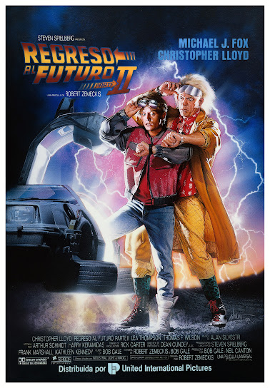 1989 - Regreso al futuro II - Back to the future Part II - tt0096874 - Español de Drew Struzan.jpg