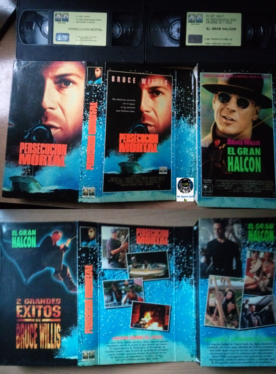 Coleccion Bruce Willis - Persecucion Mortal vs El Gran Halcon VHS.png