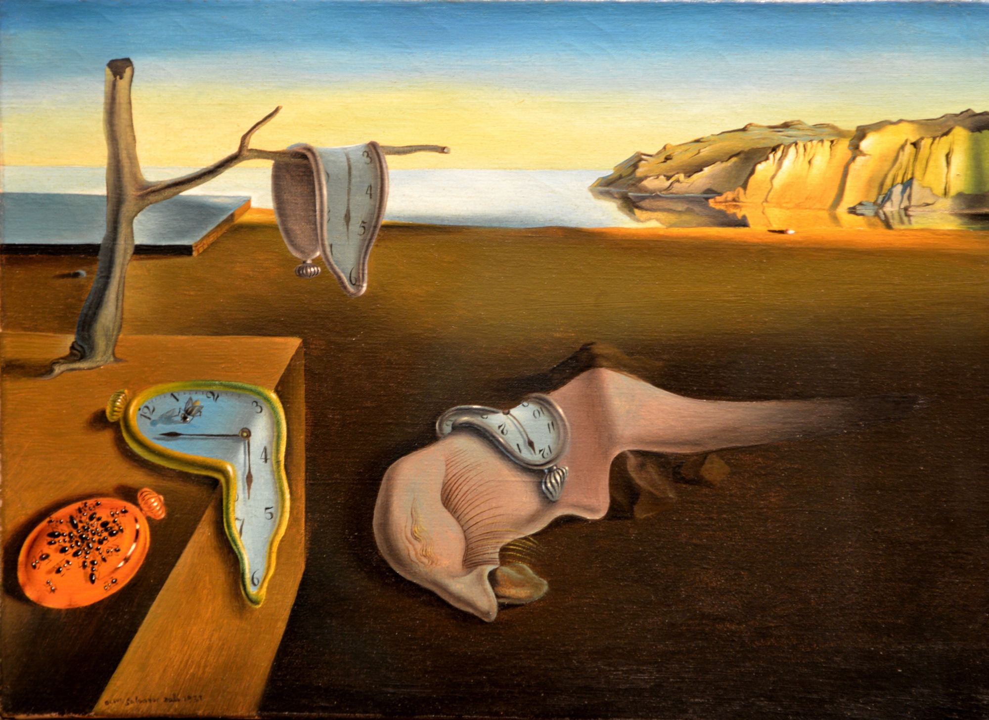 La Persistencia de la Memoria -  Salvador Dalí.png