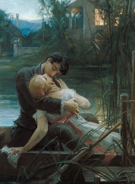 Maximilian Pirner - Lovers in the Small Boat.jpg