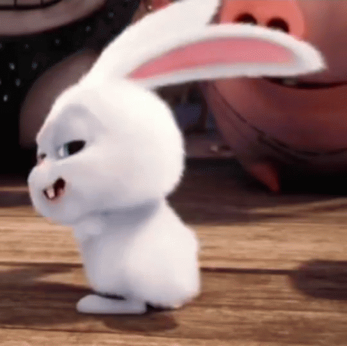 Rabbit Secret Life Of Pets GIF - Rabbit Secret Life Of Pets Snowball - Discover & Share GIFs.gif