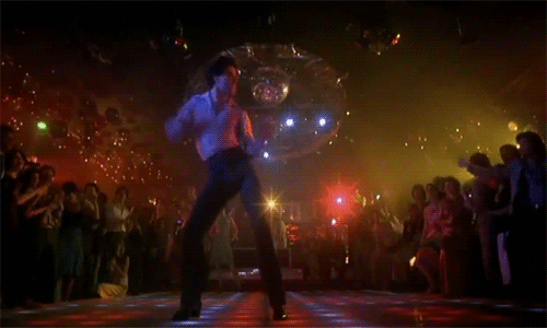 Travolta Fiebre del  Sabado noche.gif